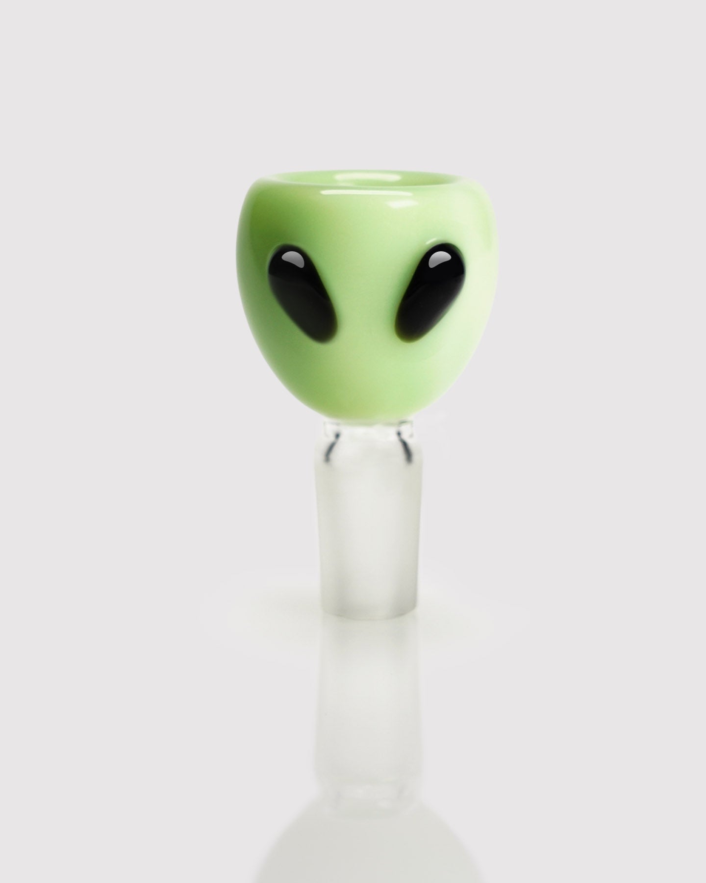 14mm alien bong bowl against white background