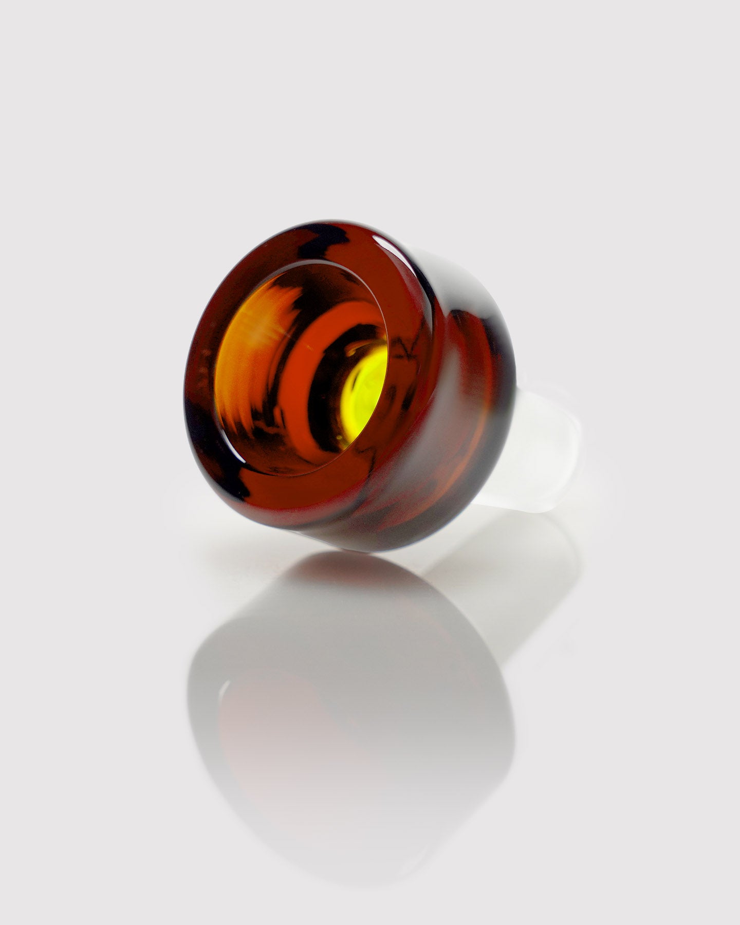 14mm amber glass gravity bong bowl
