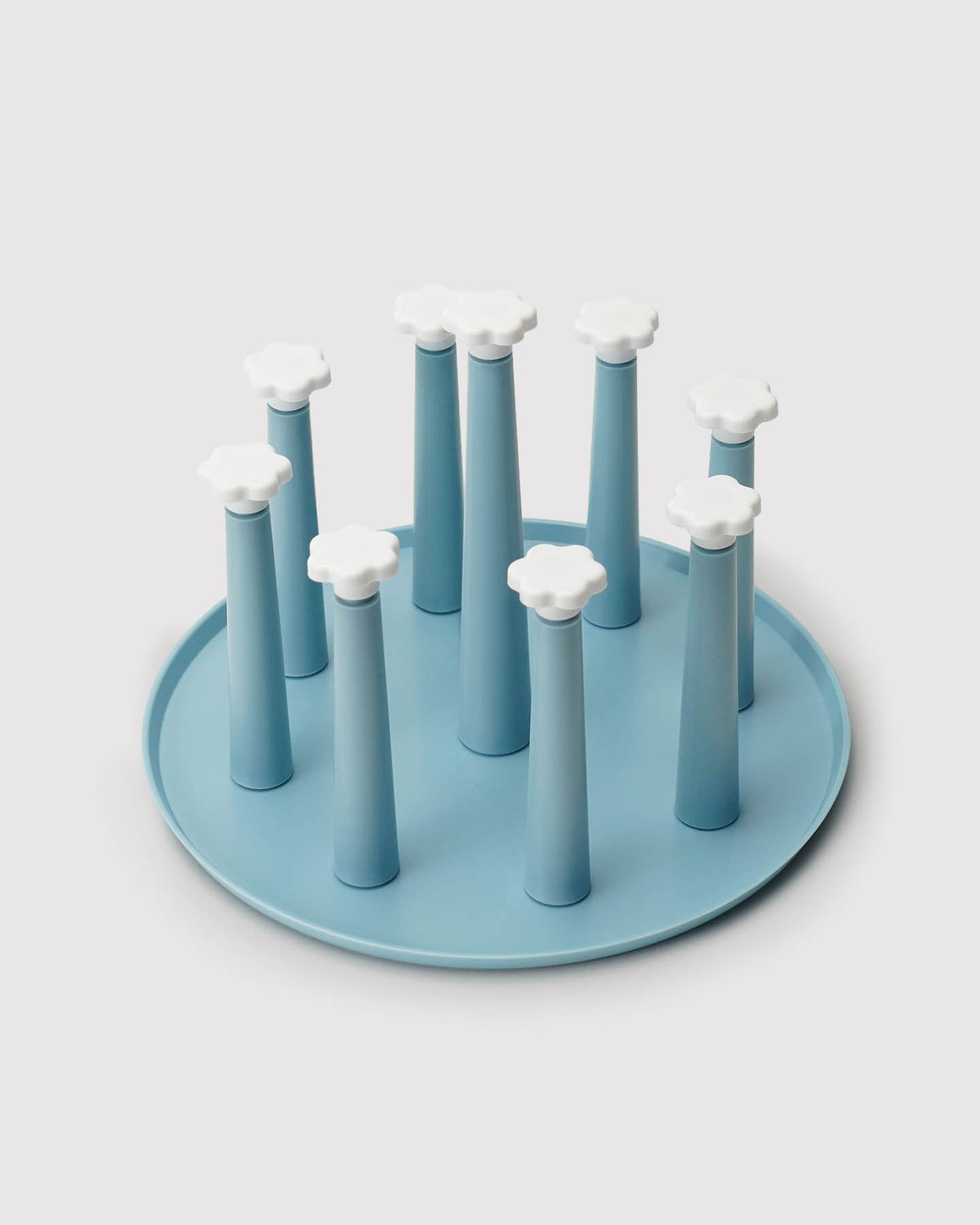 blue drying rack for bongs