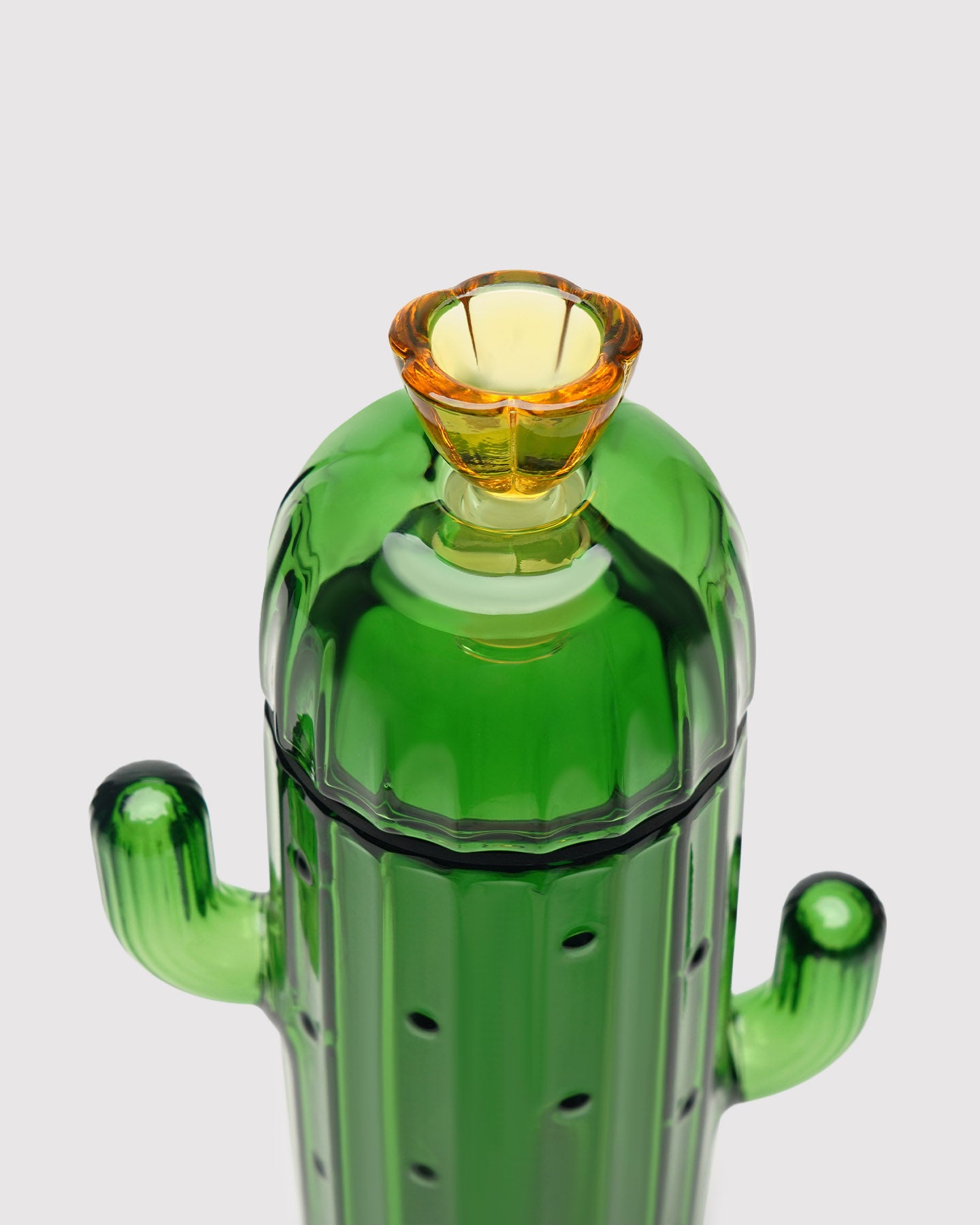 cactus gravity bong top view 