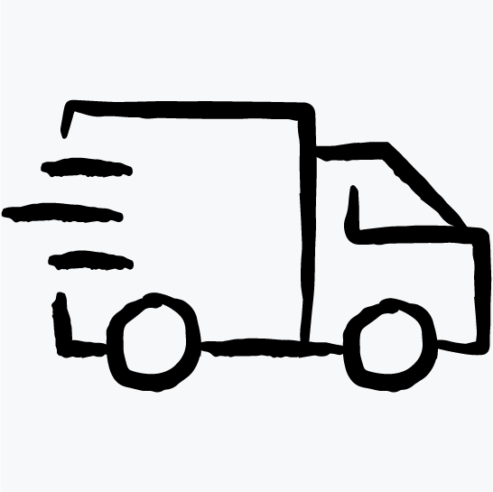 truck moving icon for fast shipping 