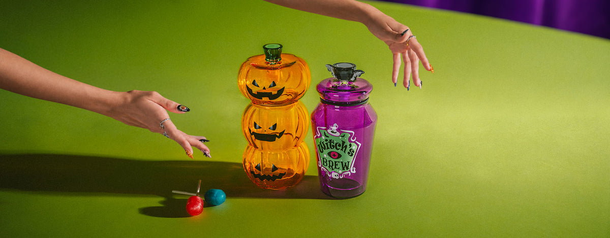 halloween gravity bongs banner 