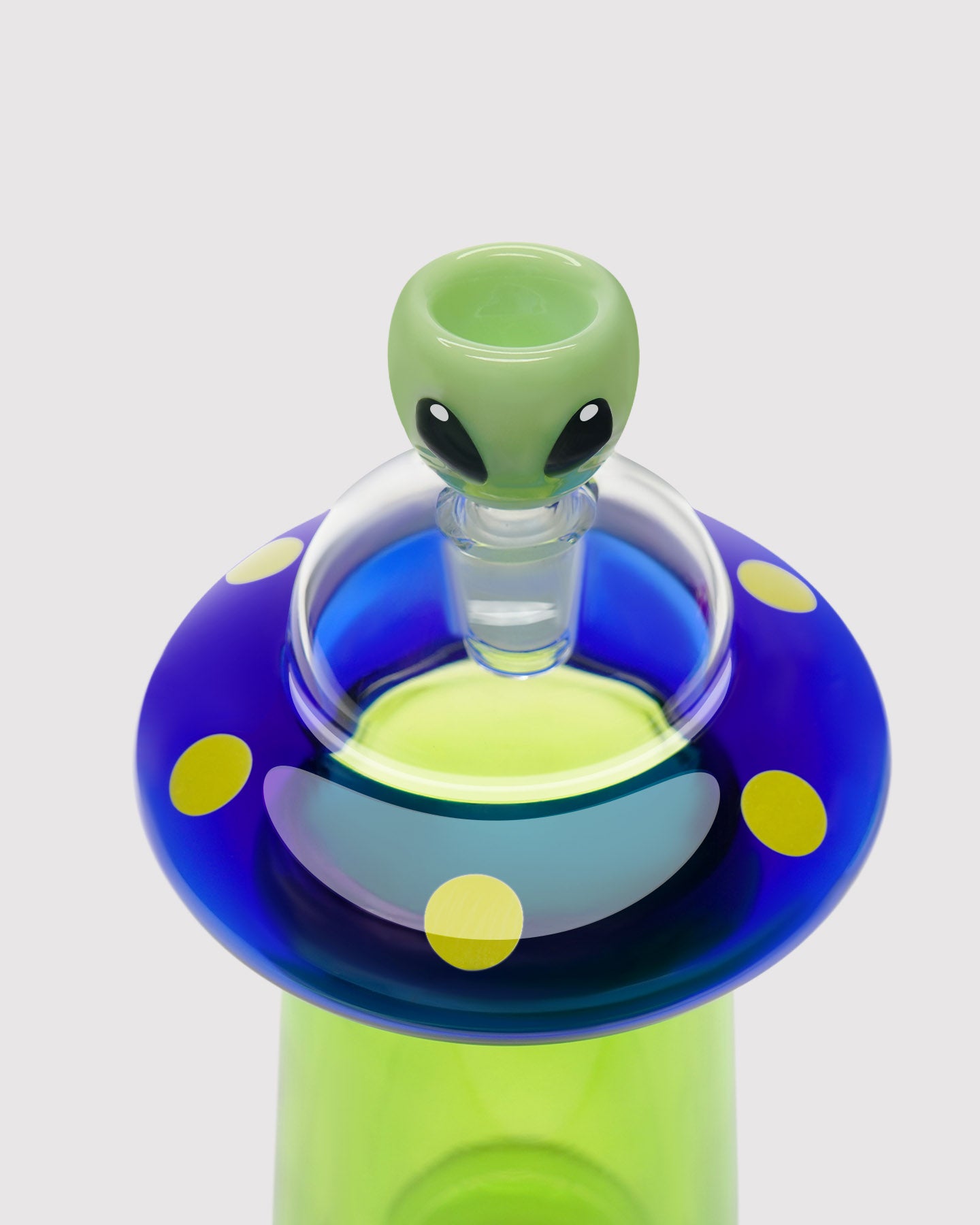 ufo gravity bong top view 