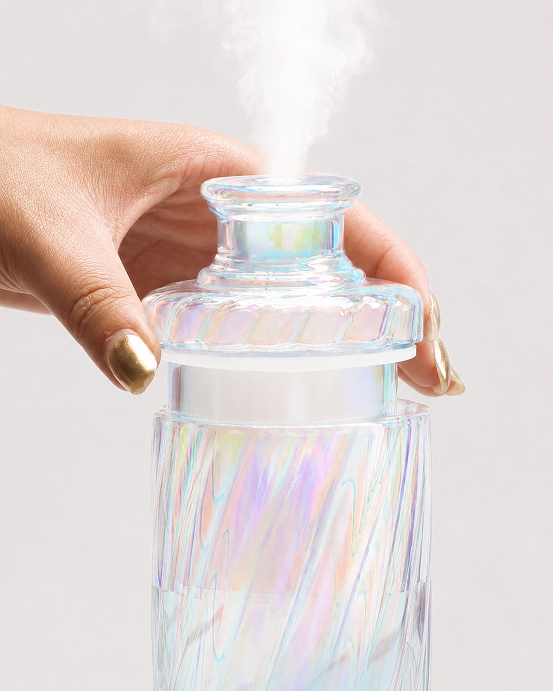 Decanter Gravity Bong - Iridescent